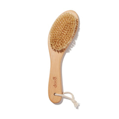 goop Beauty Dry Brush | Exfoliating & Detoxifying for Dry Skin | Wooden Brush with Natural Biodegradable Sisal Fibers | Sweeps Away Dead Skin Cells for Luminous Smooth Skin | FSC-Certified